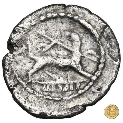 464/7 - sesterzio T. Carisius 46 BC (Roma)